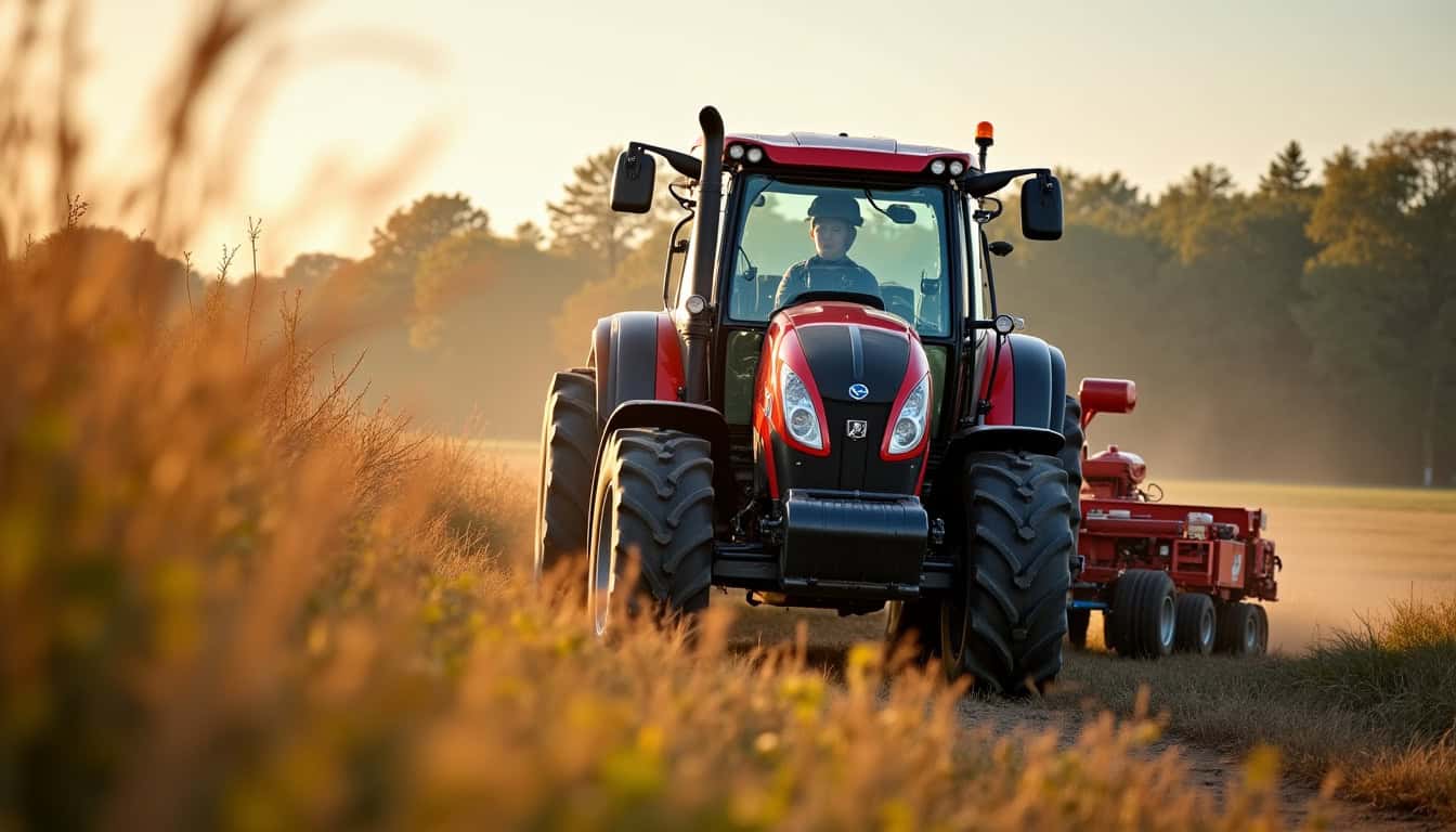 Technicien en train d