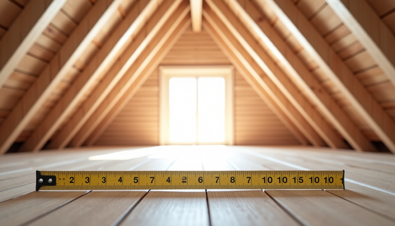 Aménagement de combles conformes aux normes de surface habitable et d’isolation