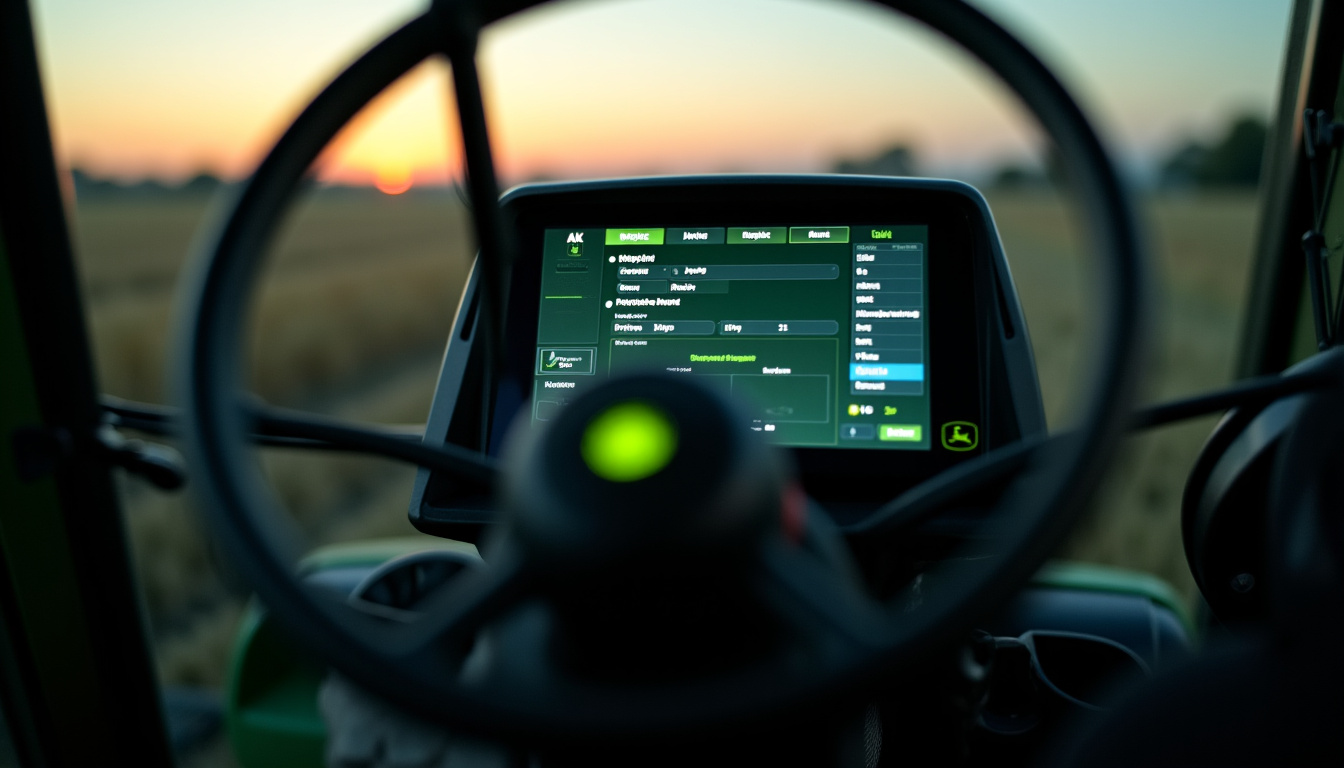 Cabine de la S790 avec écran ICA2 en action