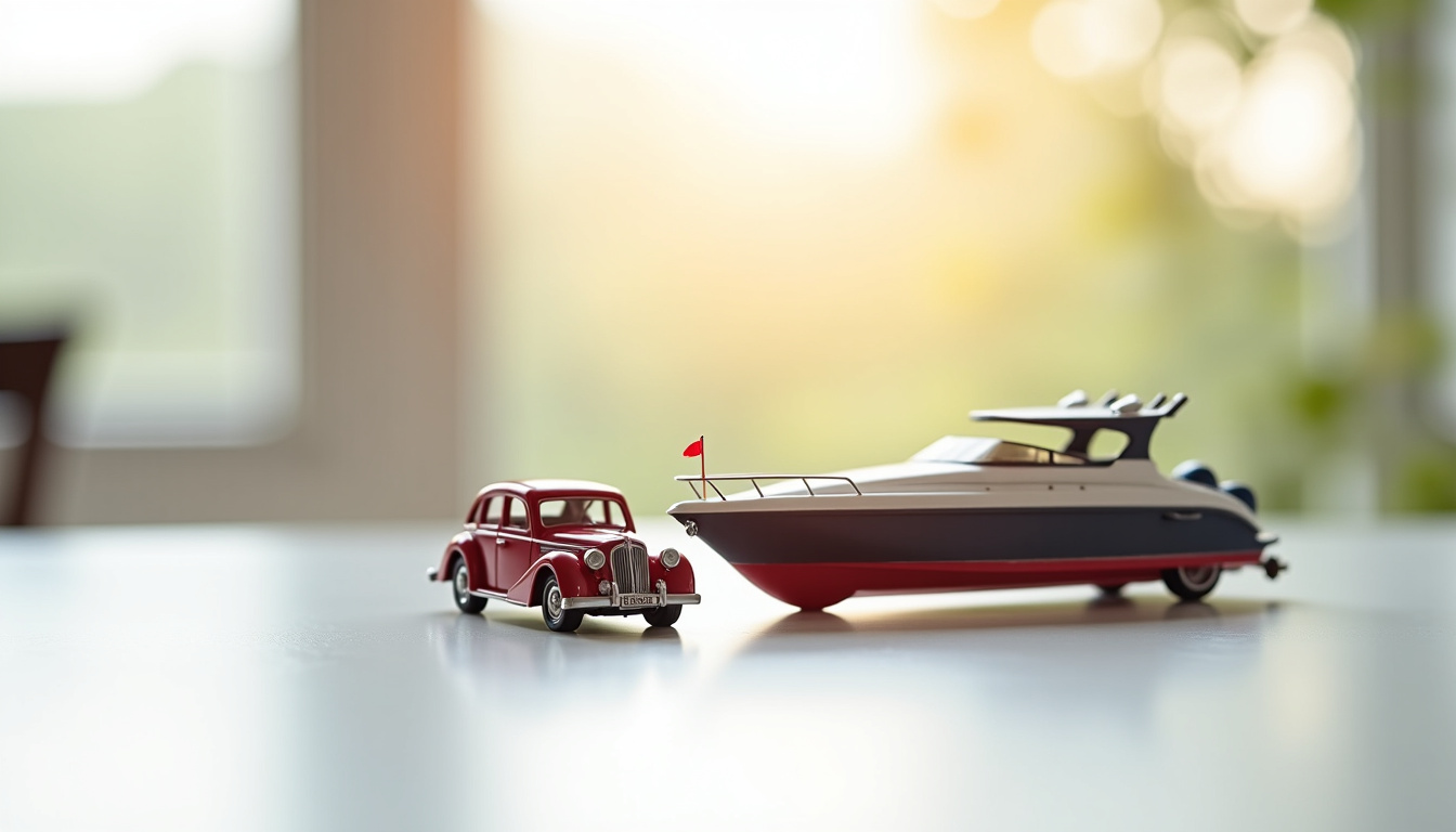 Illustration des applications de l'huile ATF marine sur un bateau: transmission, direction, trim