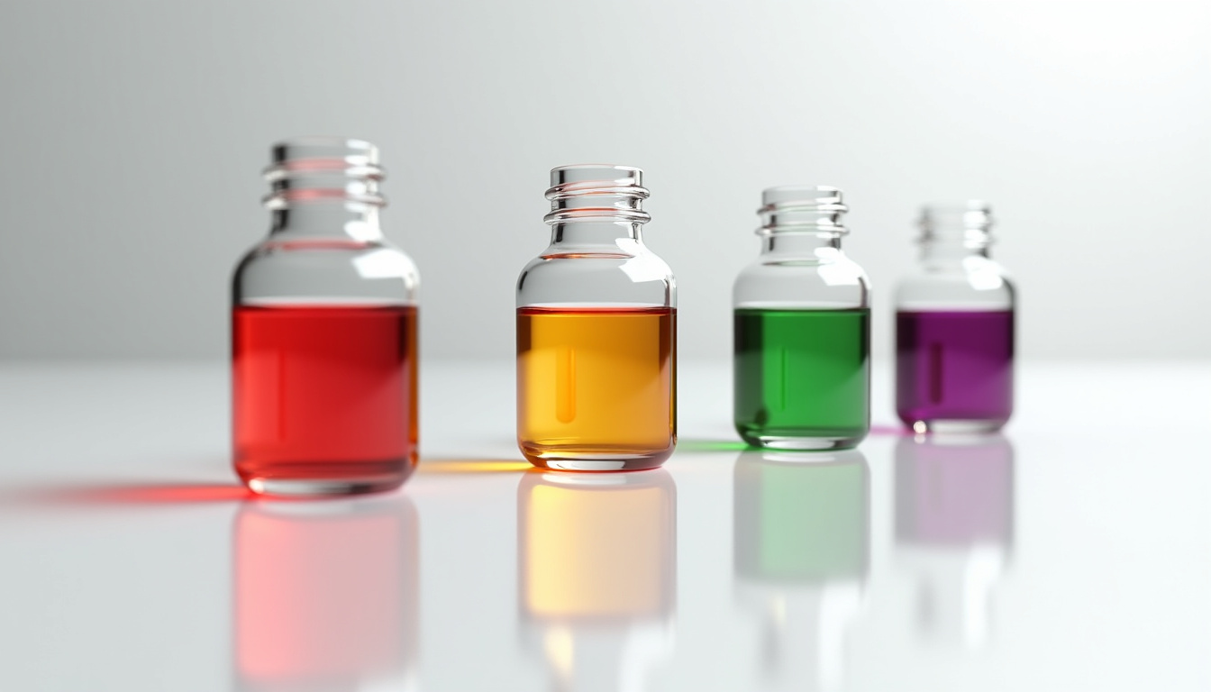 Comparaison visuelle de différents types de fluides de transmission automatique