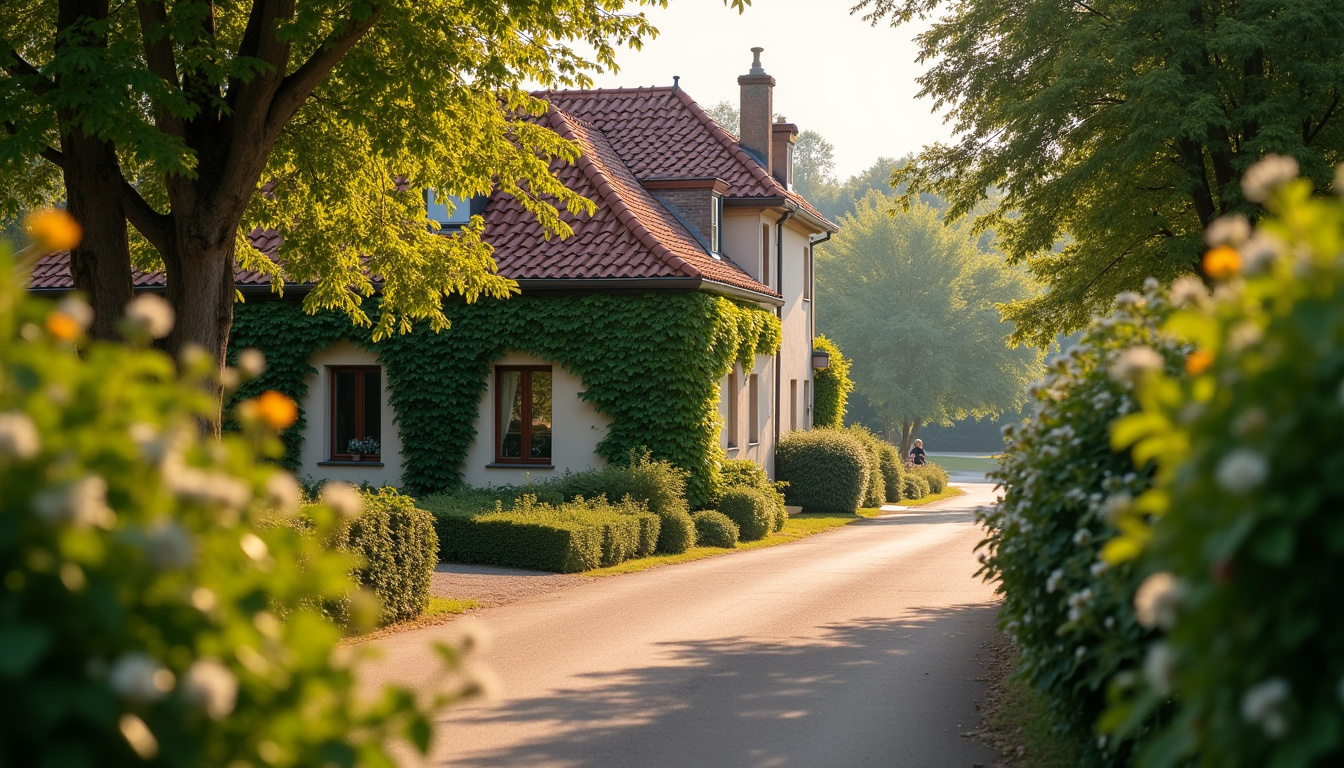Quartier de La Catte à Bergerac, résidentiel et calme