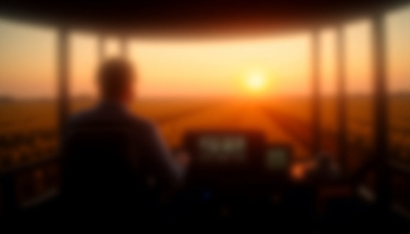 Cabine Proline de la moissonneuse-batteuse Massey Ferguson Activa 7347 S avec opérateur