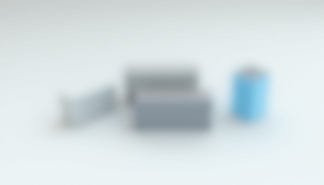 Comparaison visuelle des différents types de batteries solaires: lithium, plomb carbone, AGM et gel