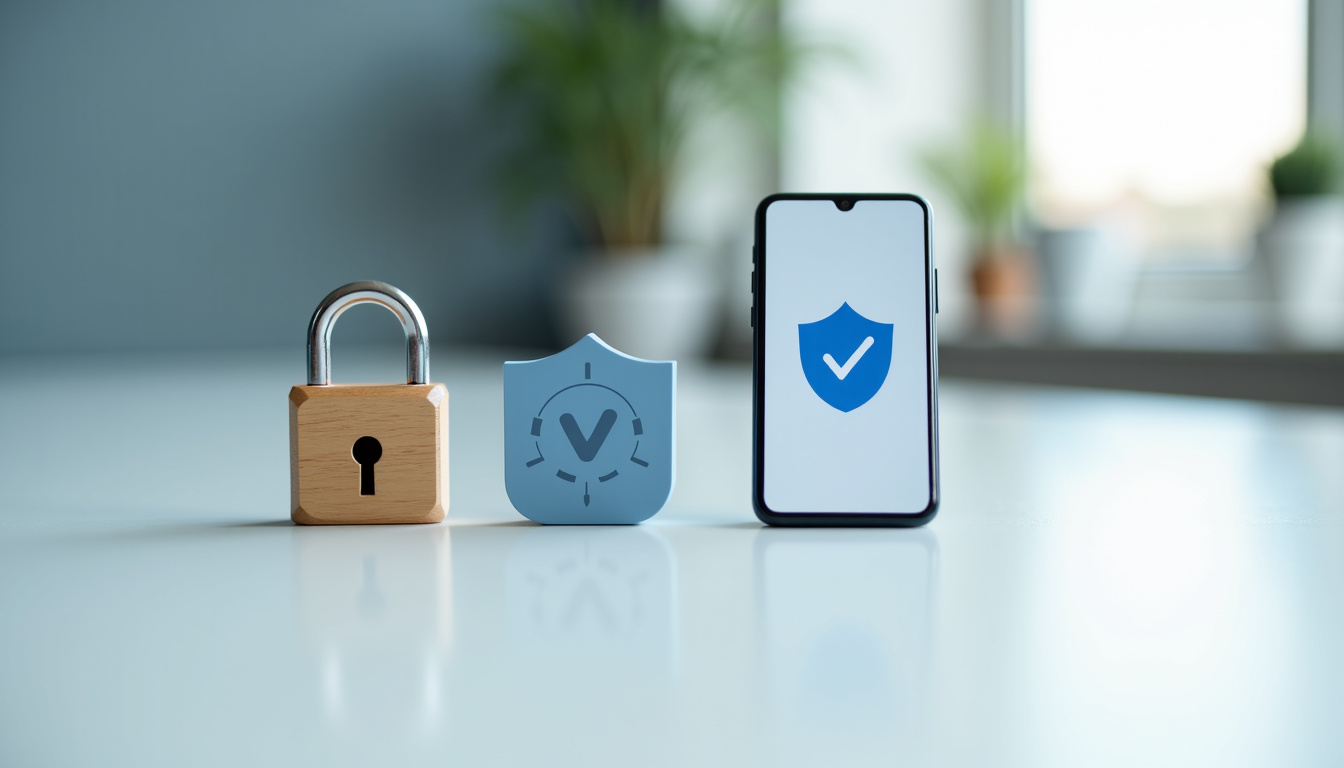 Infographie montrant les bonnes pratiques de sécurité pour protéger son compte Pajemploi: double authentification, mot de passe fort, vigilance aux emails frauduleux