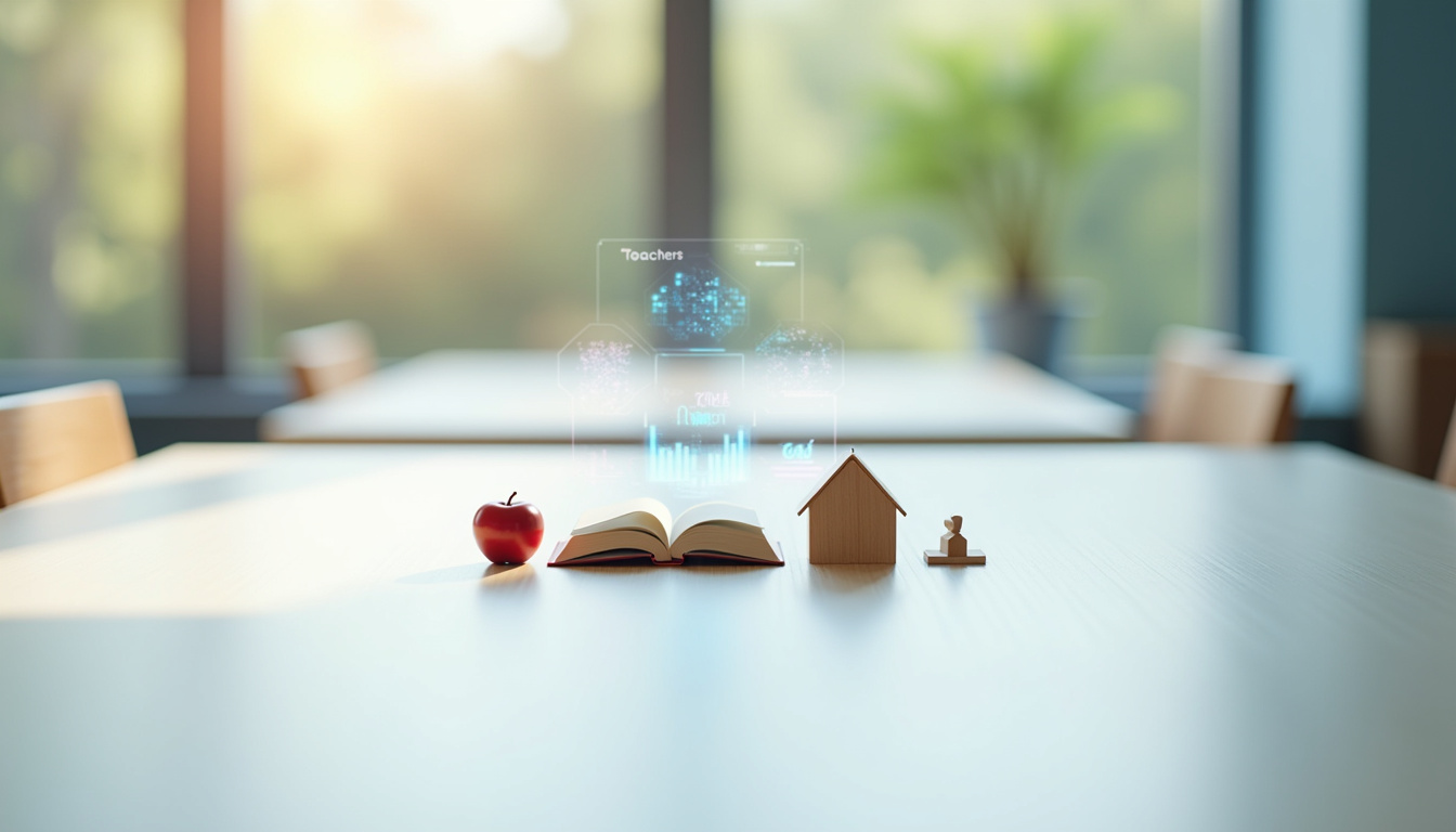 Interface e-primo montrant les accès distincts pour enseignants, élèves et parents