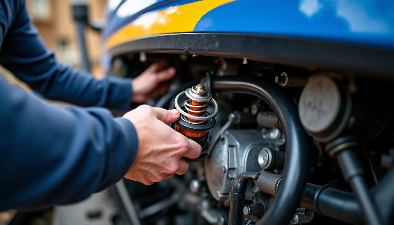 Remplacement du thermostat T6000 sur un tracteur agricole New Holland