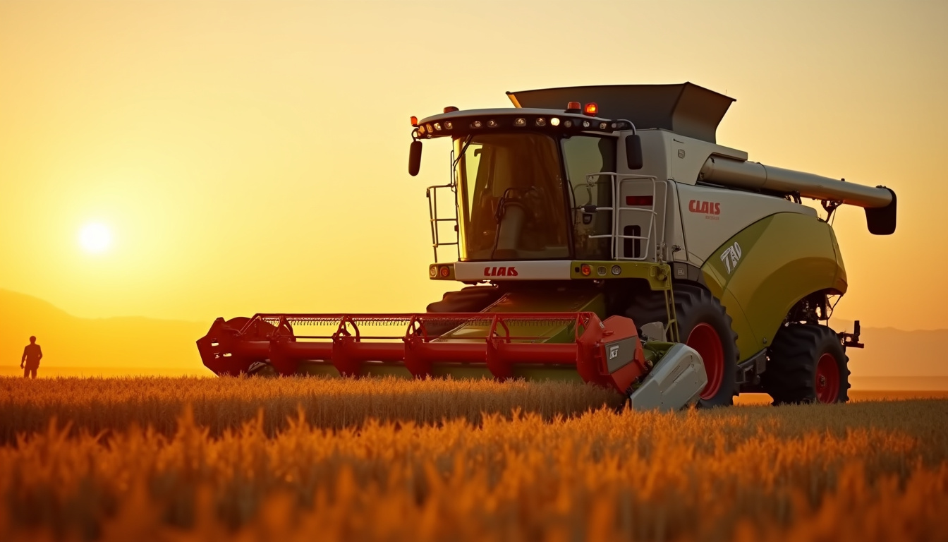 La Claas Trion 750 en 2026 : puissance et précision pour une moisson optimale