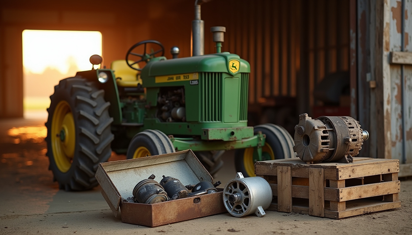 Kit de cylindres, filtres et alternateur pour moteur John Deere 2040