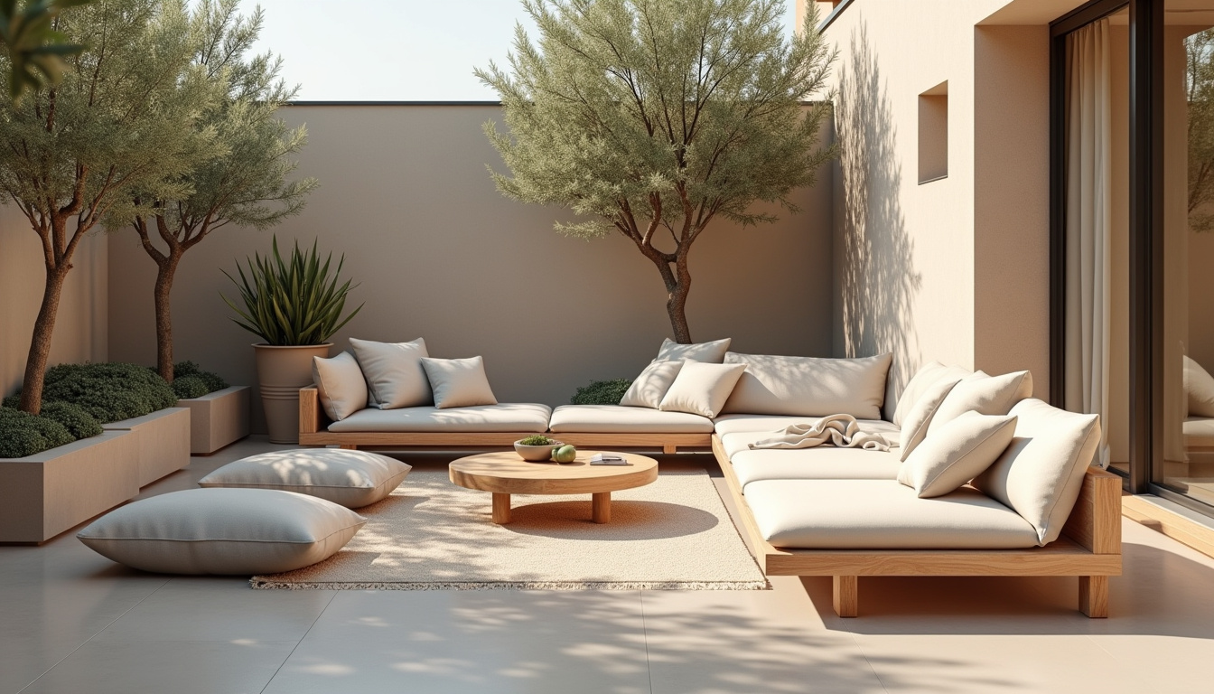 Salons de jardin modernes en 2026: tons neutres, modèles pliables, coussins déhoussables et espaces cocooning