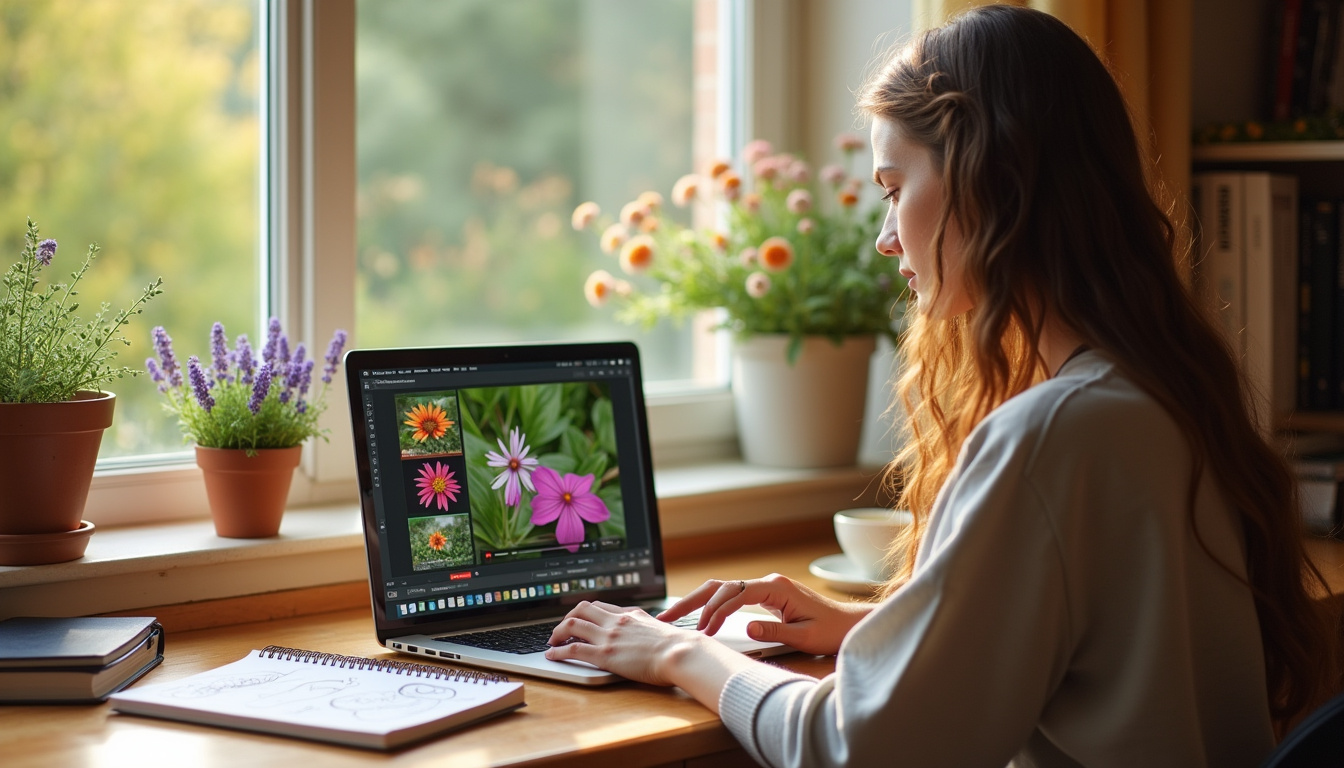 Étudiant suivant une formation en ligne sur un ordinateur portable avec vidéos et supports pédagogiques visibles à l'écran