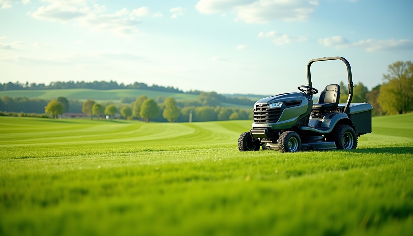 Le tracteur tondeuse, un allié précieux pour les grands jardins en 2026